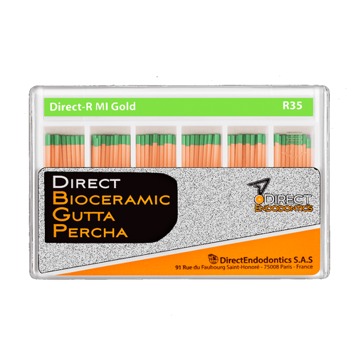 Direct-R MI Gold Bioceramic Gutta Percha