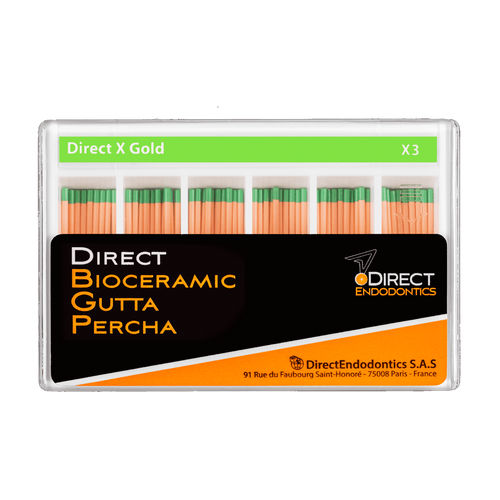 Direct X Gold Minimally Invasive Bioceramic Gutta Percha